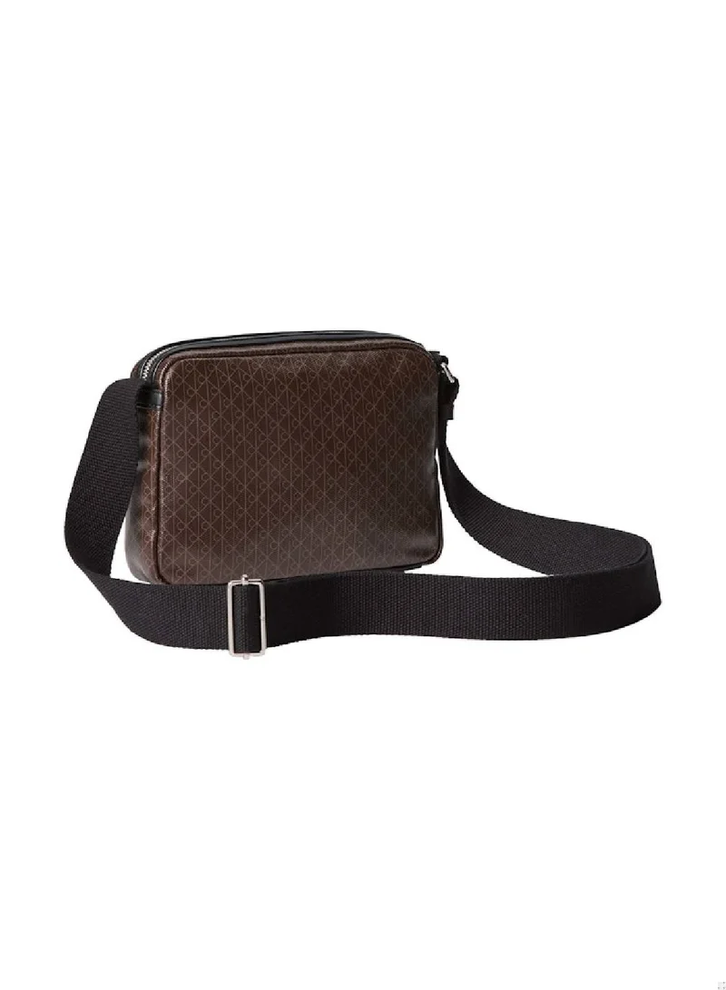CALVIN KLEIN Coated Emblem Logo Crossbody Camera Bag